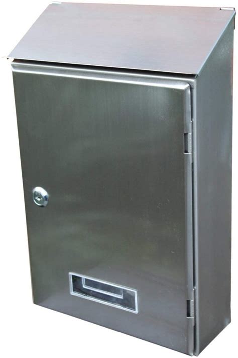 metal box on wall|steel 20.5x14.4x4.5 wall mount box.